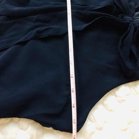 Lotus navy dress romper - Picture 4 of 7